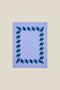 TABLEMAT IN CANVAS "GULLICHE" - BLU