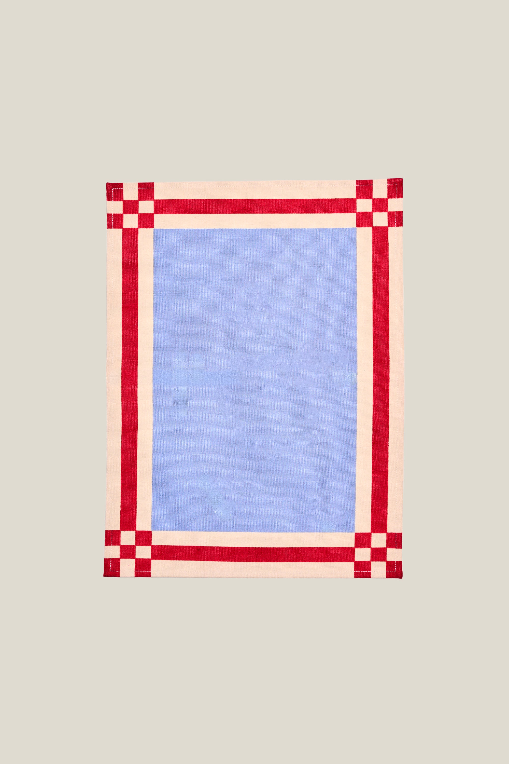 TABLEMAT IN CANVAS "SCACCHIERE"