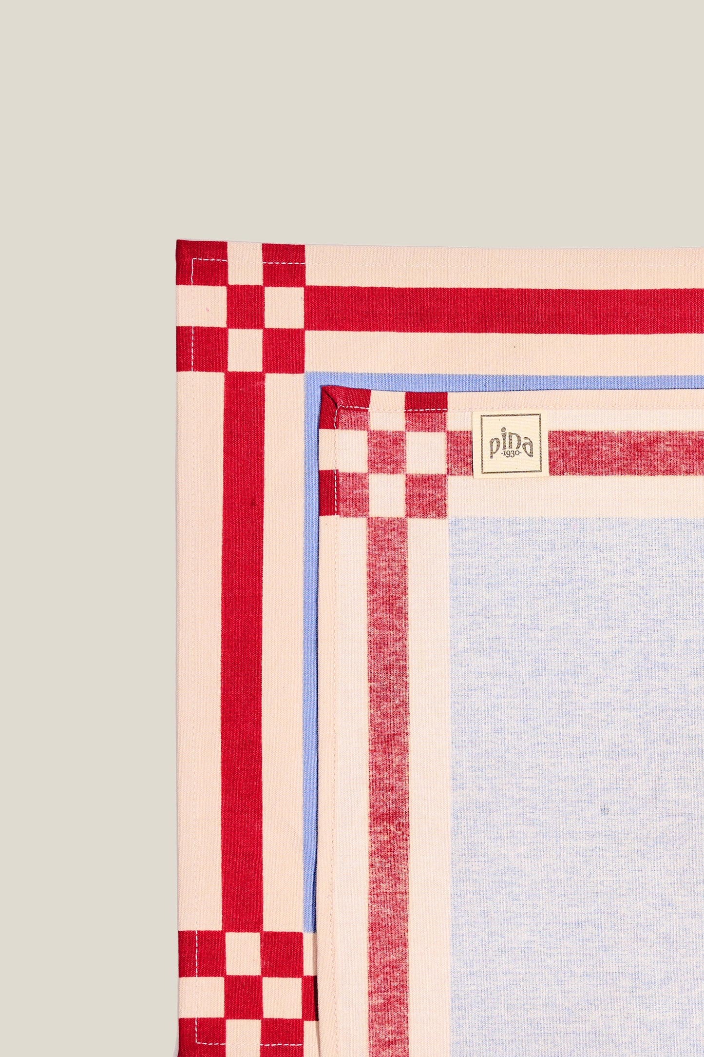 TABLEMAT IN CANVAS "SCACCHIERE"