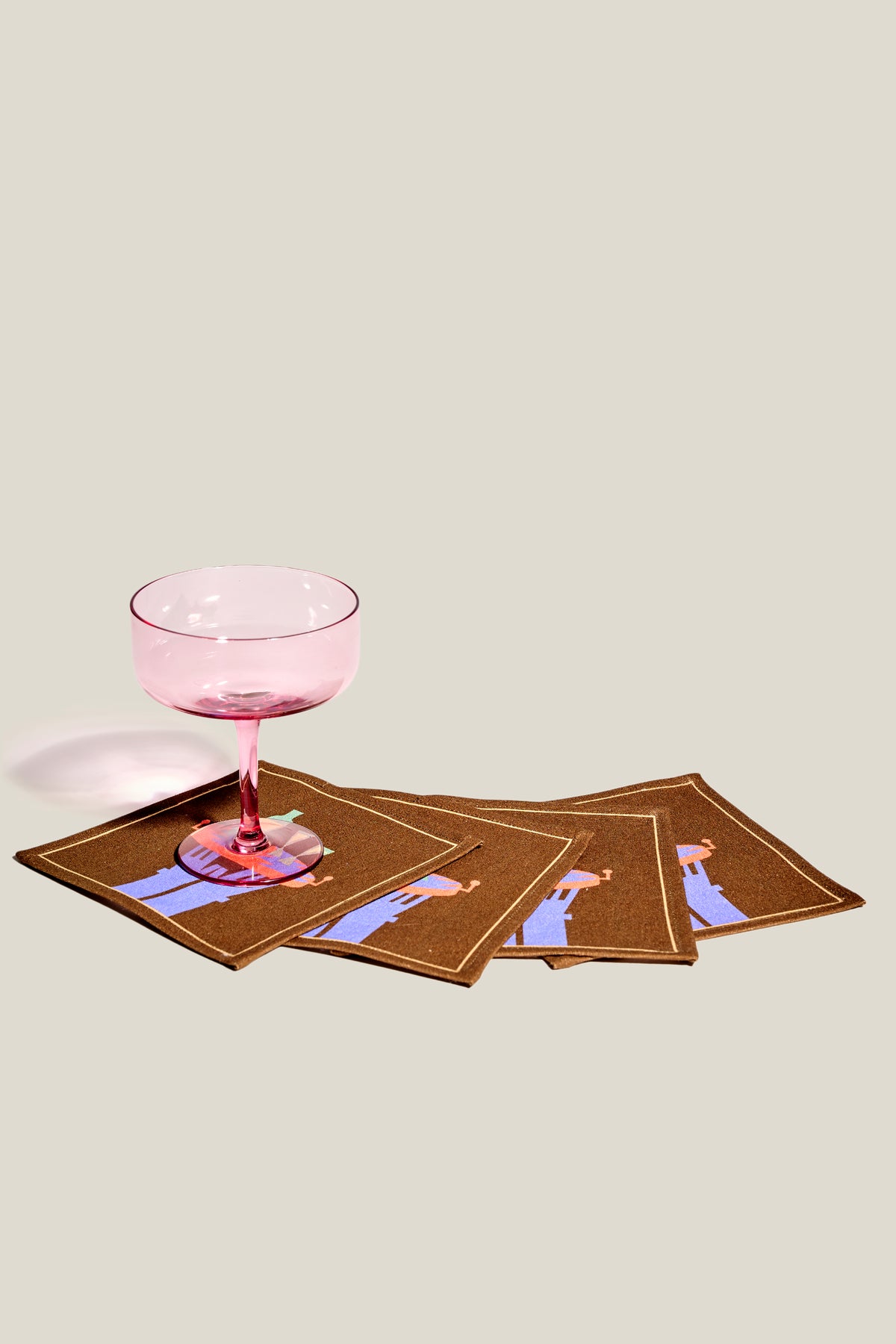 TOVAGLIOLI APERITIVO "LE MANI DI ELISIERE" - SET DA 4