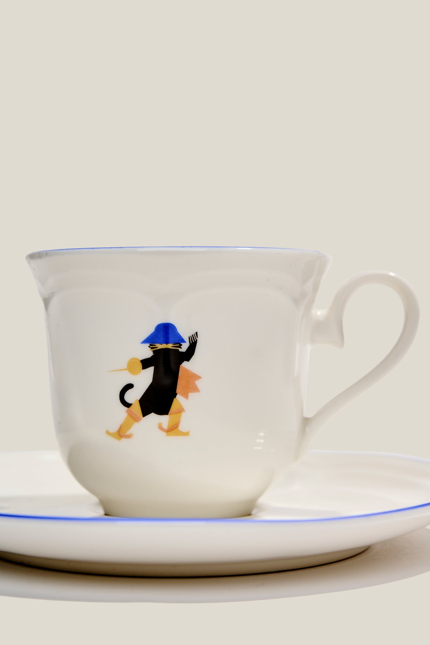 SET 4 TAZZINE CON PIATTINO