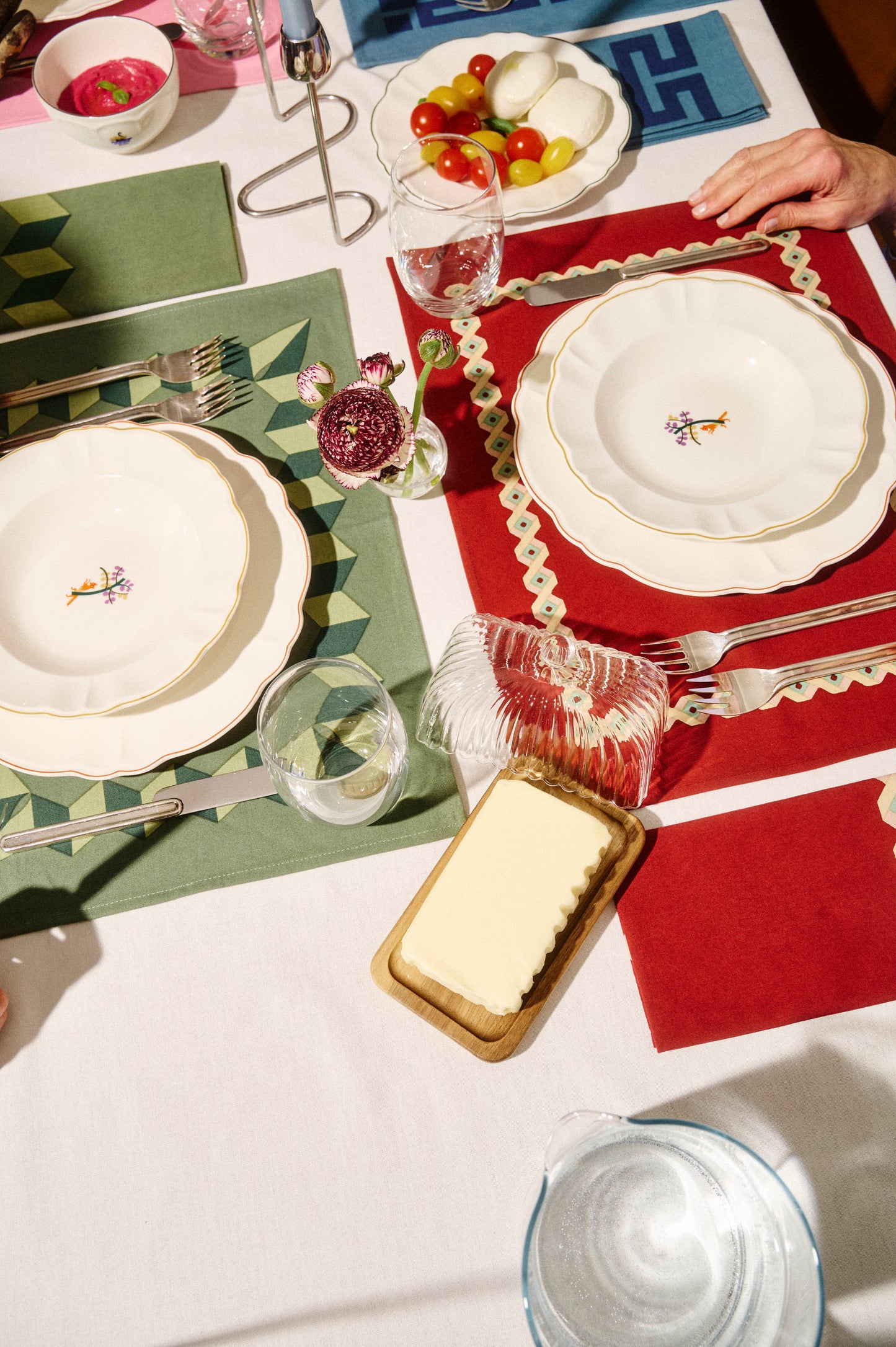 TABLEMAT IN CANVAS "FUSAROLA"