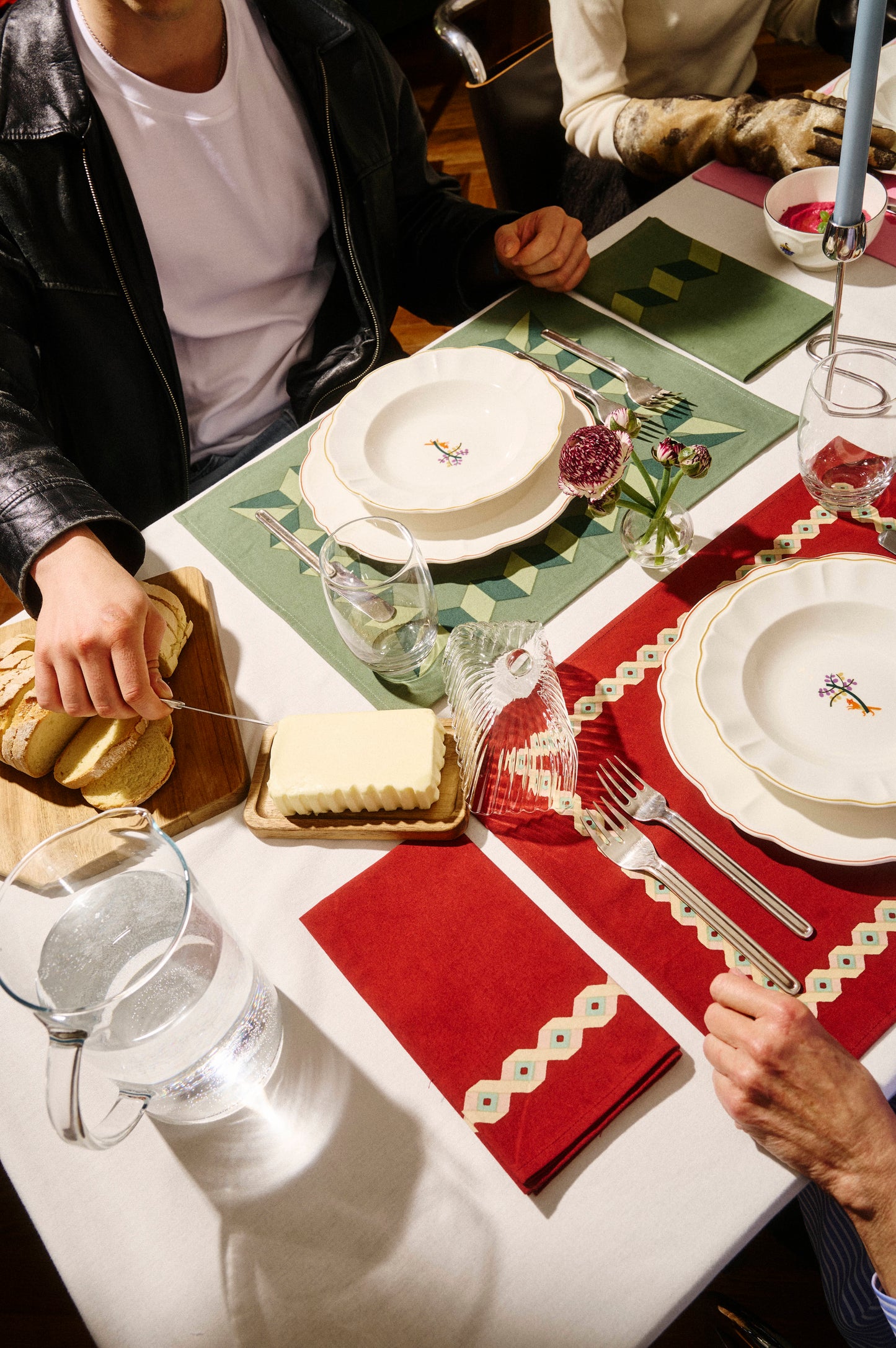 TABLEMAT IN CANVAS "FUSAROLA"