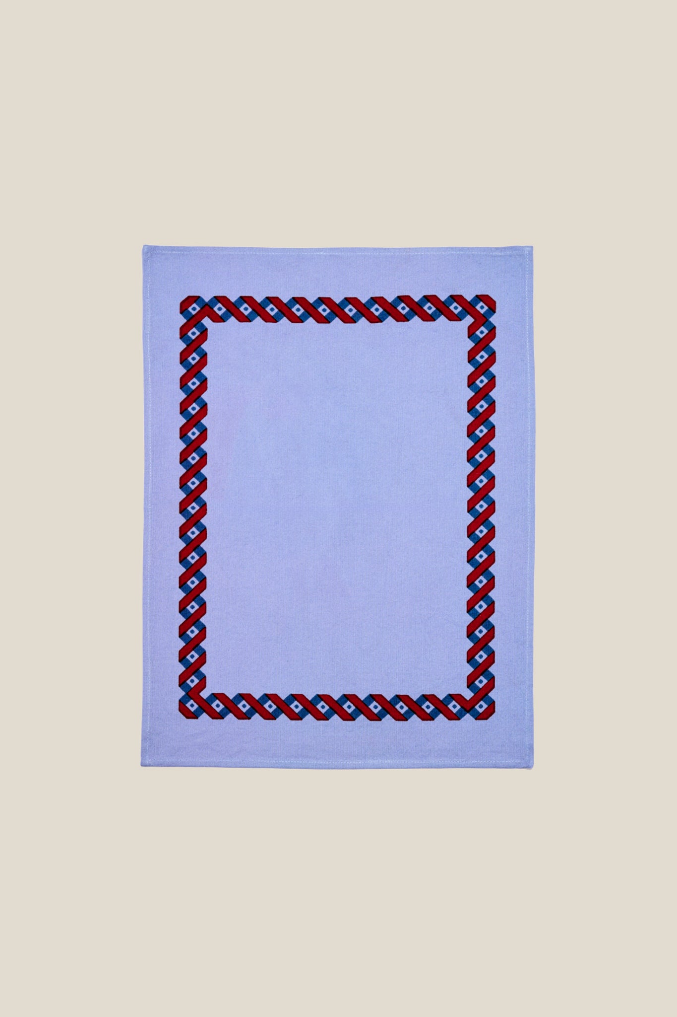 TABLEMAT IN CANVAS "FUSAROLA" - BLU