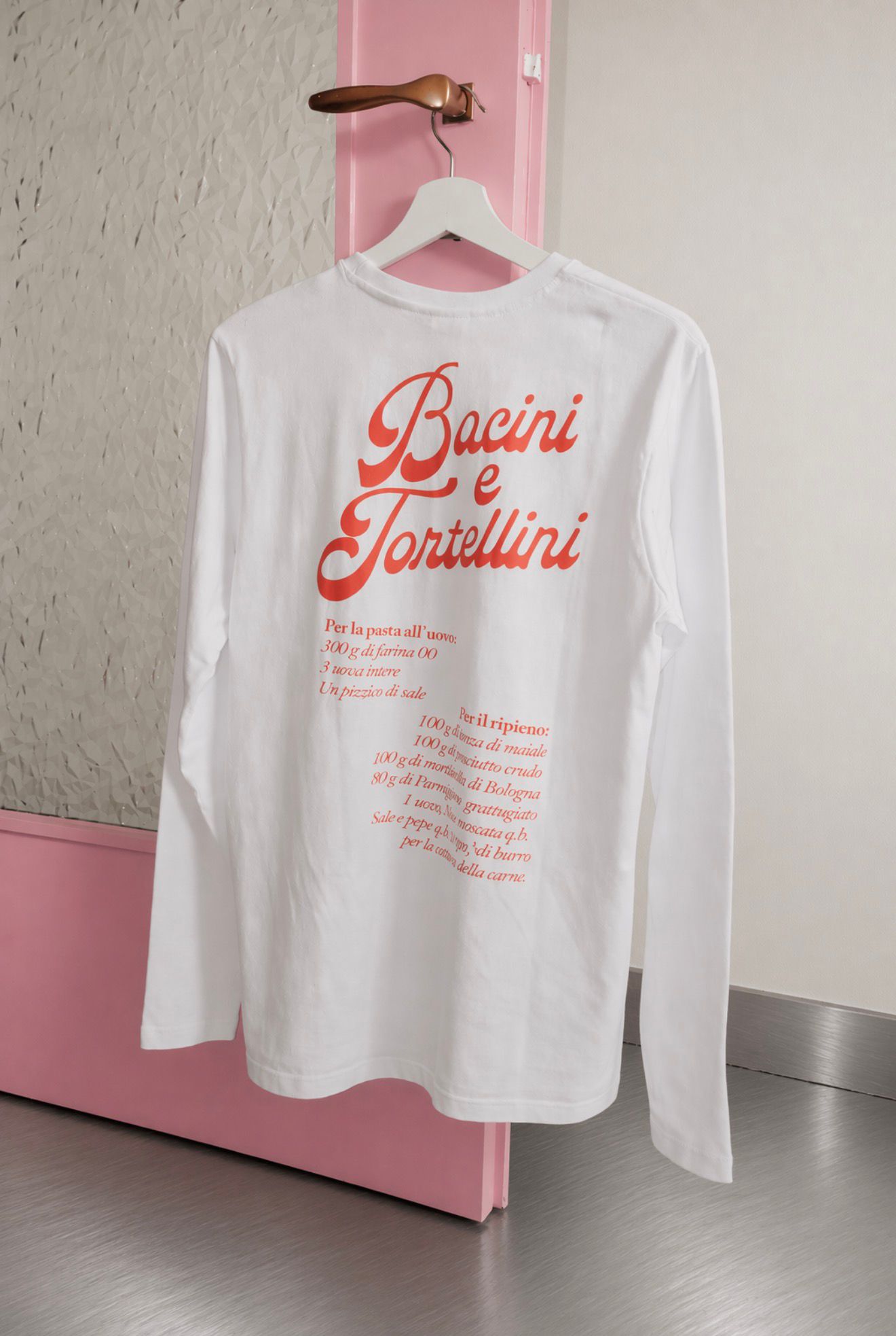 MAGLIETTA A MANICHE LUNGHE (Unisex)